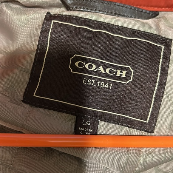 Coach Orange Raincoat for Stylish Protection - Picture 8 of 16